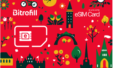 Bitrefill eSIM Europe