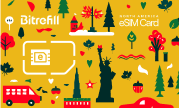 Bitrefill eSIM North America