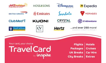 Inspire Travel Gift Card